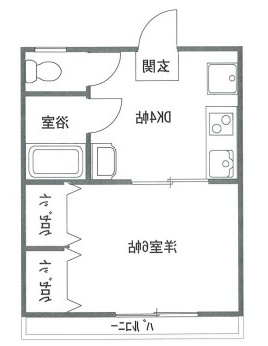 バーデンメモリアル市川の間取り