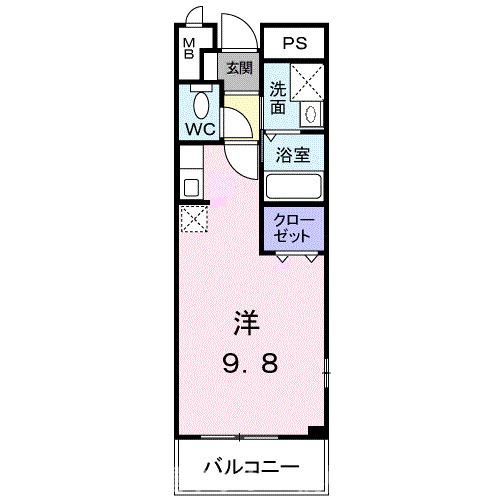 【間取り】 | パークサイド今里