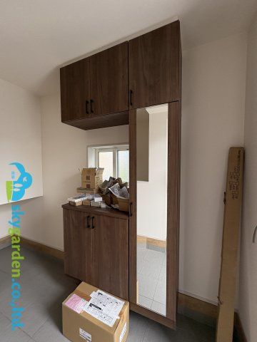 茅ヶ崎市東海岸南6丁目　新築戸建　全３棟１号棟の玄関|シューズボックス