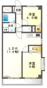 【間取り】 | サンステージ北村