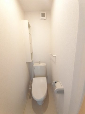 【トイレ】 | エトワールアソカＡ | 清潔感のあるトイレです