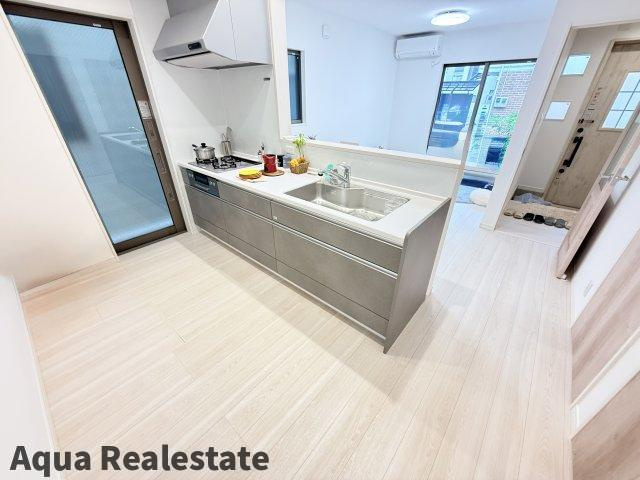 高松市室新町の新築一戸建のキッチン|使いやすいキッチンです　※同社施工のモデルハウス写真です
