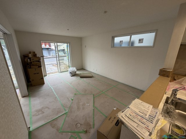 秦野市入船町　新築戸建　全3棟2号棟のキッチン