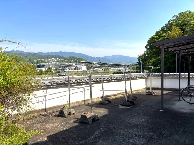 南河内郡河南町大字一須賀のテラスのその他共用部分|共有洗濯干し場