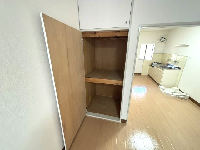南河内郡河南町大字一須賀のテラスの収納