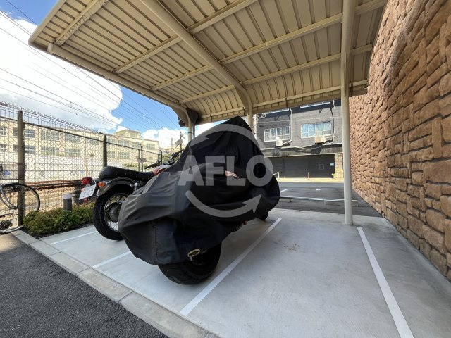 プレジオ十三の設備|プレジオ十三　バイク置き場