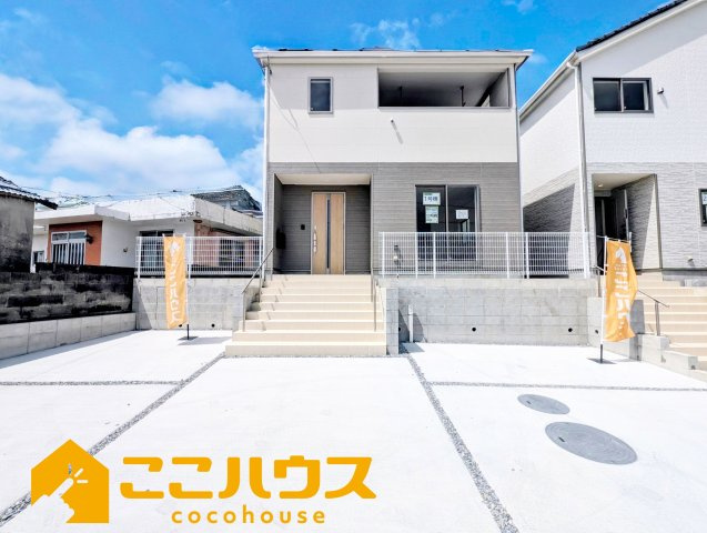 糸満市兼城第4　新築戸建て　全3棟　1号棟の駐車場|駐車並列3台