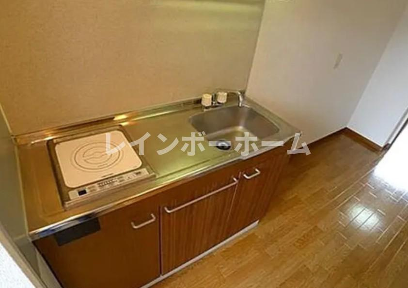 クレセントハウスⅠ　【仲介手数料：50％OFF】対象物件！のキッチン|お料理しやすいキッチンです