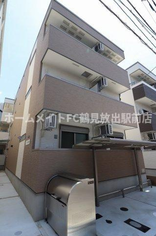 大阪市鶴見区横堤２丁目のアパートの外観