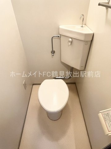 大阪市鶴見区横堤３丁目の賃貸マンションのトイレ