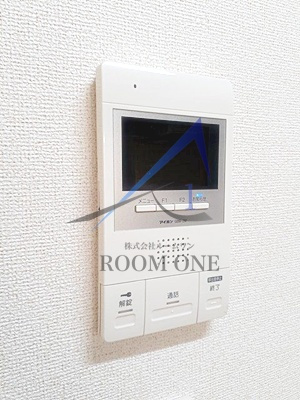ポンドールのセキュリティ|モニター付きインターホンです。