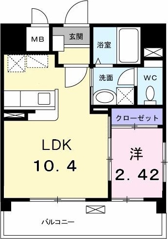 エスペランサ大橋の間取り