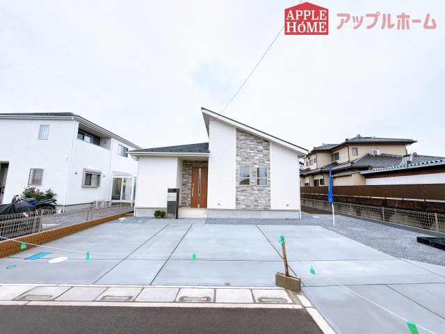 [新築住宅] 行田市谷郷 全1棟の外観|ぜひ現地にて、実際の建物・街並み・日当たり等ご確認下さい♪お問い合わせはお気軽に☆　TEL「0120-466263」