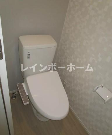 ▶非対面対応◀接客・申込・契約オンライン！LINE×相談可！のトイレ|ゆったりとした空間のトイレです