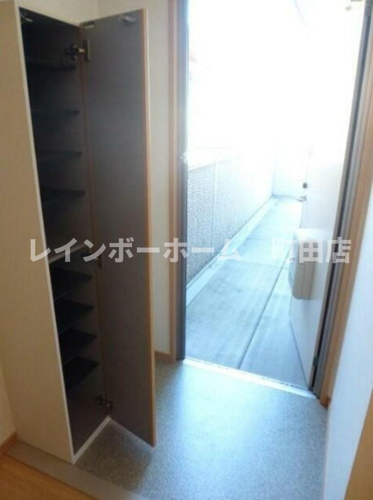 桜ハイツ※初期費用分割後払いサービス利用可能物件の玄関