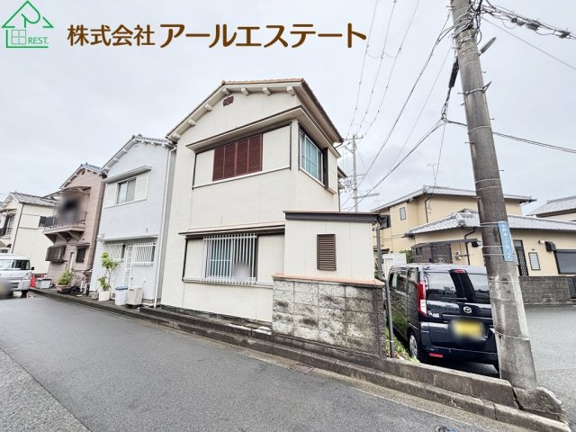 加古郡播磨町北野添１丁目　　　JR「土山駅」徒歩2分の前面道路含む現地写真
