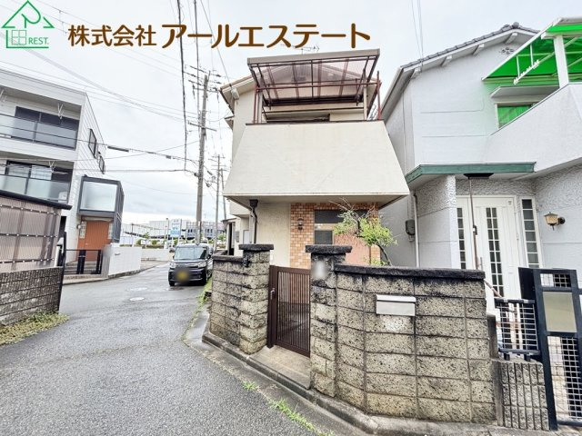 加古郡播磨町北野添１丁目　　　JR「土山駅」徒歩2分の前面道路含む現地写真