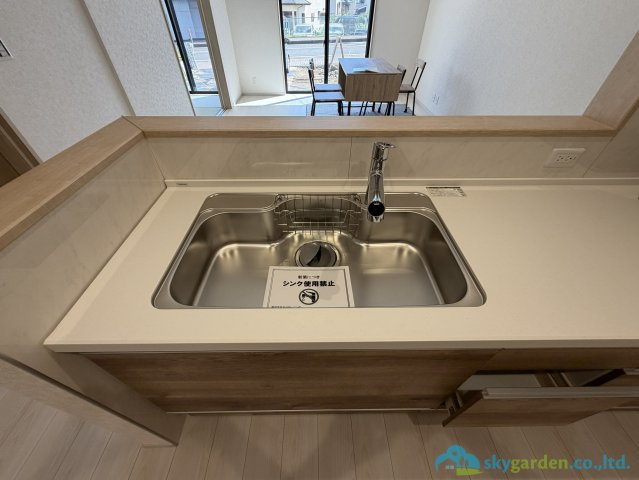 秦野市入船町　新築戸建　全3棟1号棟のキッチン