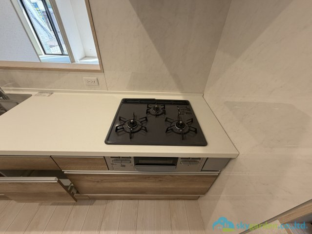 秦野市入船町　新築戸建　全3棟1号棟のキッチン