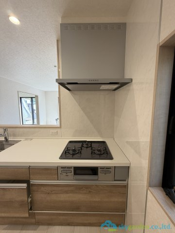 秦野市入船町　新築戸建　全3棟1号棟のキッチン