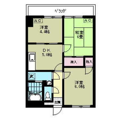 リブステージ横浜の間取り
