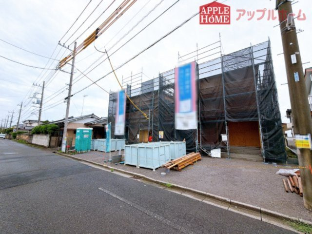 [新築住宅] 行田市向町 第2 全2棟の前面道路含む現地写真