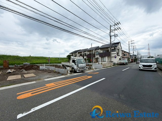 売地　高座郡寒川町一之宮6丁目の前面道路含む現地写真