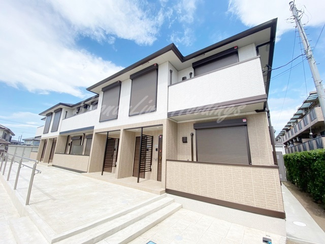 藤沢市本鵠沼２丁目のアパートの外観