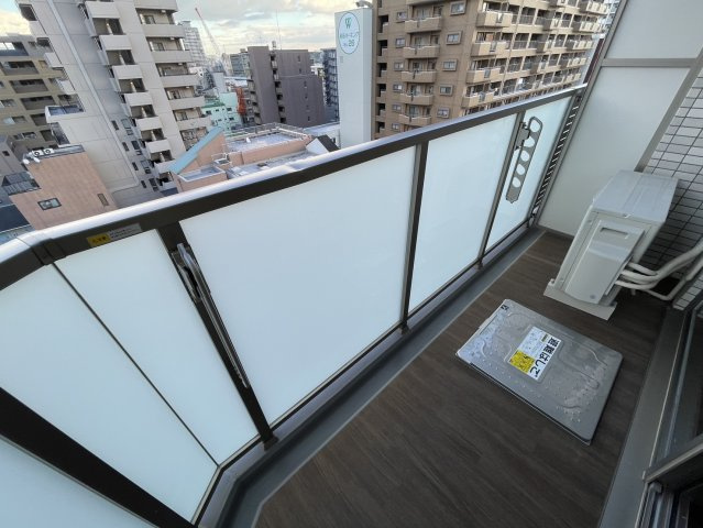 プレジオ日暮通のバルコニー