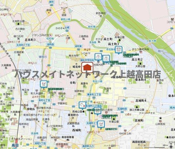 パンパスグラスの地図|位置図