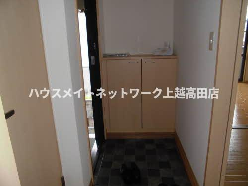 パンパスグラスの玄関|玄関・シューズボックス