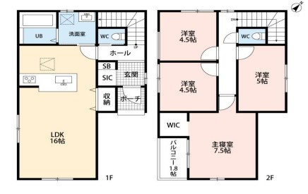 【間取り】の画像