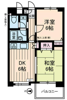 【間取り】 | カピトール川崎Ⅰ