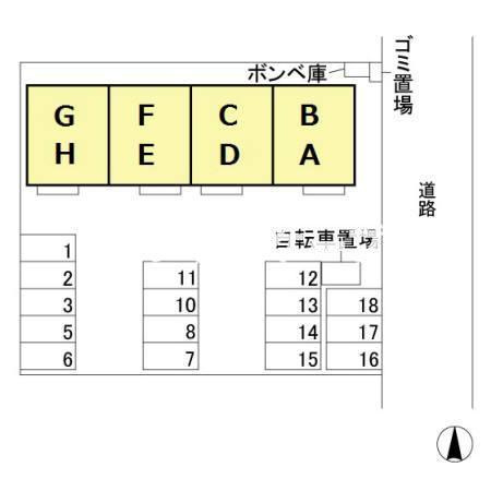 Ｃｈａｒlｉｅ Ｂｒoｗｎの区画図|高崎、前橋、伊勢崎エリアのお部屋探しはエンドスケープまで！お客様の理想お聞かせ下さい♪