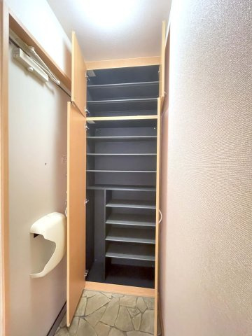 ソレアードⅡの収納|※左右反転タイプ・別室の写真になります。