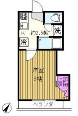 コーポクリエラの間取り