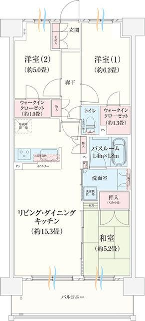 クレストフォルム柏サウスウイング
