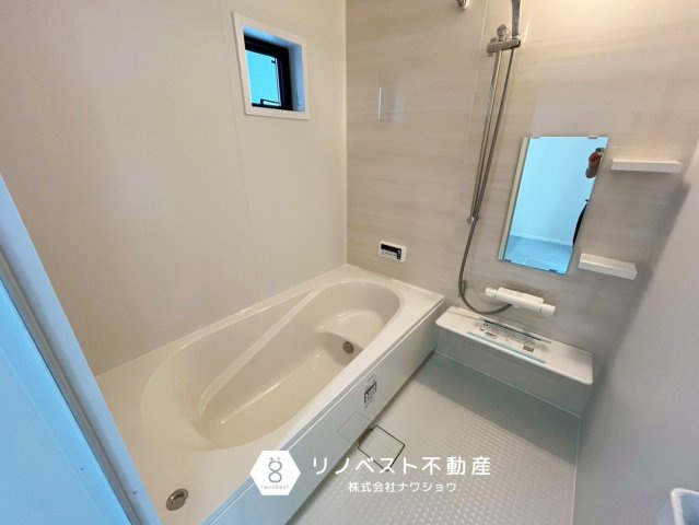 東大阪市岩田町1丁目　G号地の浴室|浴室乾燥機・追い炊き機能が付いた浴室。
いつでも暖かいお風呂にはいれます♪