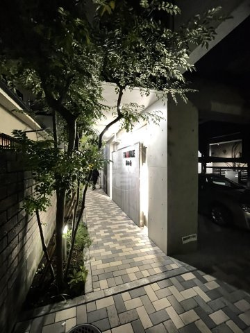 トライアングル旗の台のエントランス