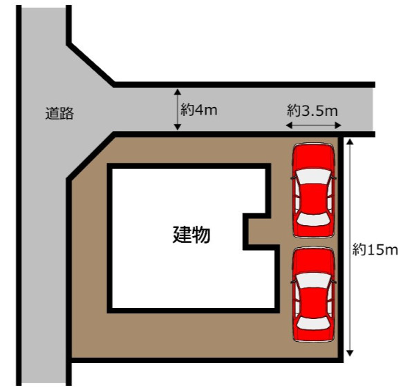 売中古戸建　富士市今泉の区画図