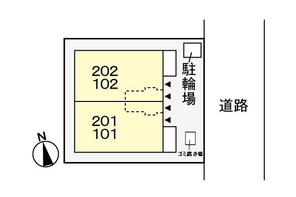グラースの区画図