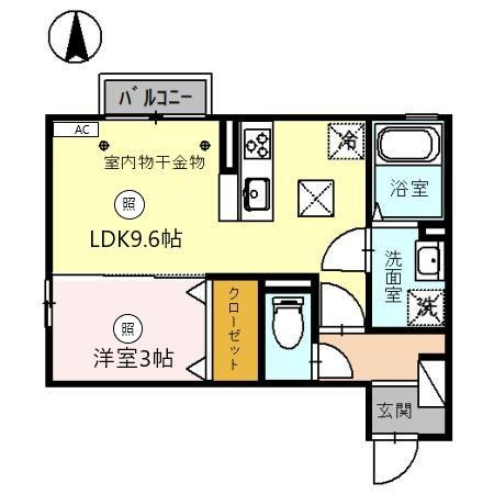 ポワロ　Ⅱの間取り