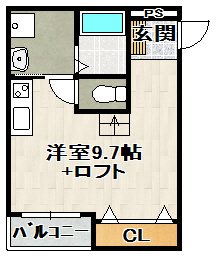 WIND BELL高司の間取り