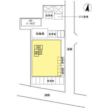 セントラルレジデンスの区画図