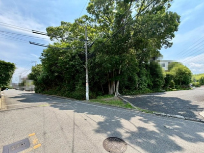 【前面道路含む現地写真】 | 岡山町　売土地 | 【個性あふれる住まいを実現「建築条件なし」】
