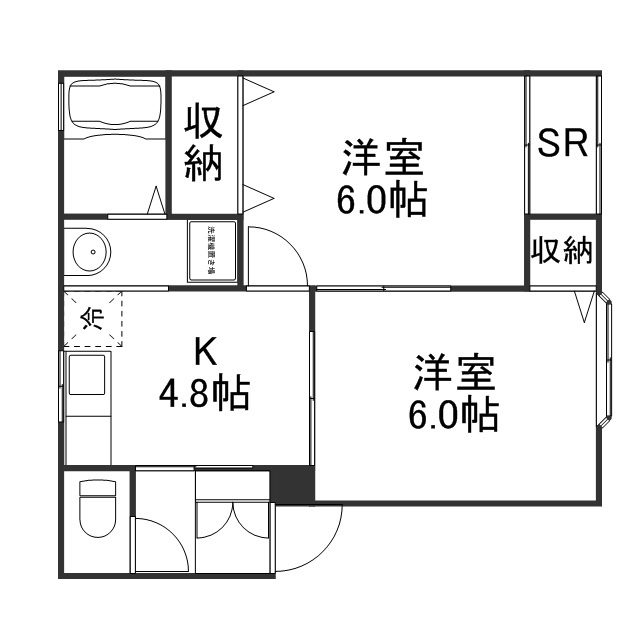 ラシーヌ・モンテの間取り