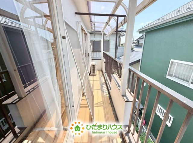 羽生市南1期　中古一戸建てのバルコニー