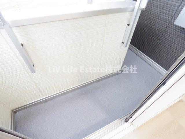 （仮）D-room緑町2丁目のバルコニー