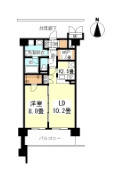 サニープレイス西芦屋　２号館の間取り