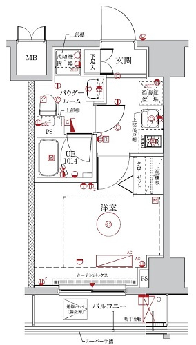 LUMEED横濱南の間取り